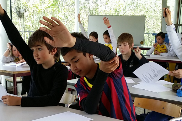 Un stage intense en sport et en bonne humeur