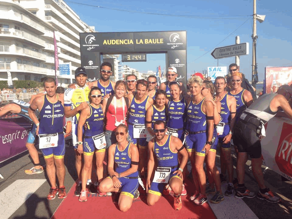 Le Triathlon Audencia de La Baule tient son rang dans le coeur des pisciacais!