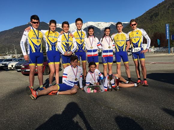 Moisson de médailles aux Championnats de France Jeunes de Duathlon